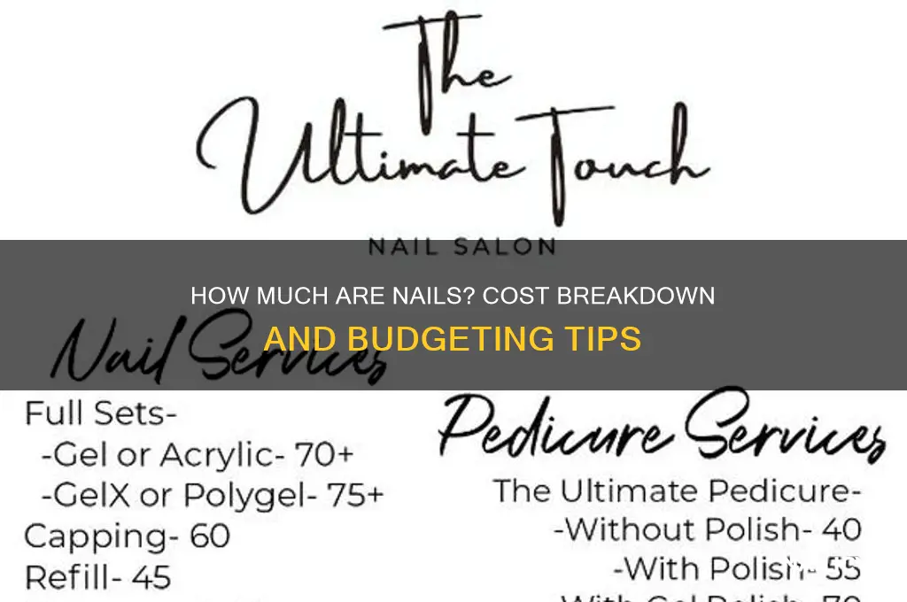 how mich are nails