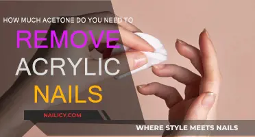 Acetone Soak-Off: Removing Acrylic Nails