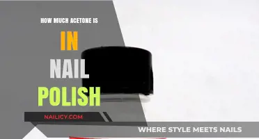 Unveiling the Acetone Content in Your Nail Polish: A Detailed Analysis
