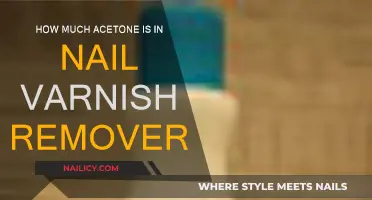 Acetone Levels in Nail Varnish Remover: How Much is Too Much?