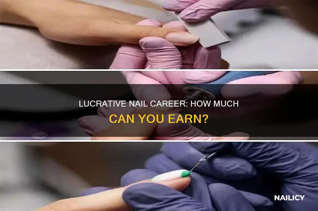 how much an i make doing nails