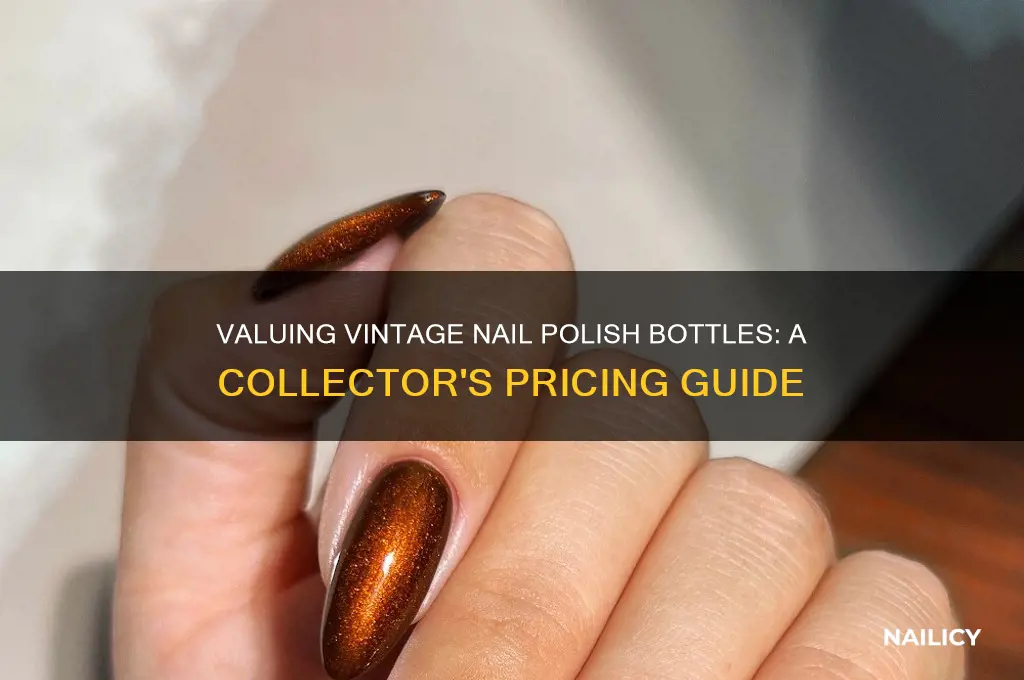 how much are antique nail polish bottles worth