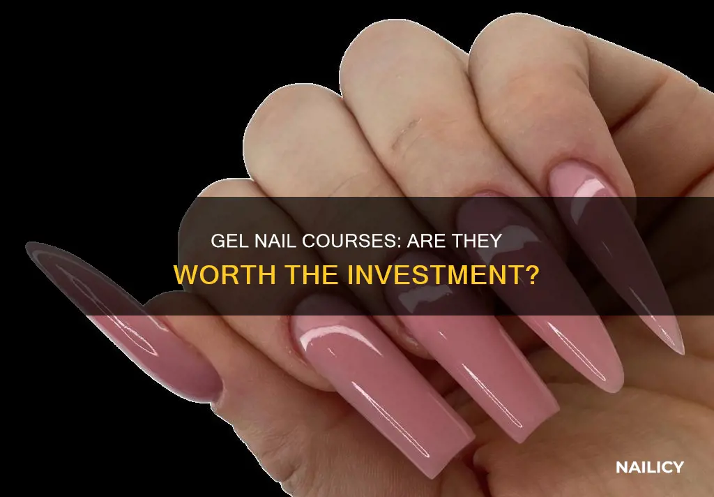 how much are gel nail courses