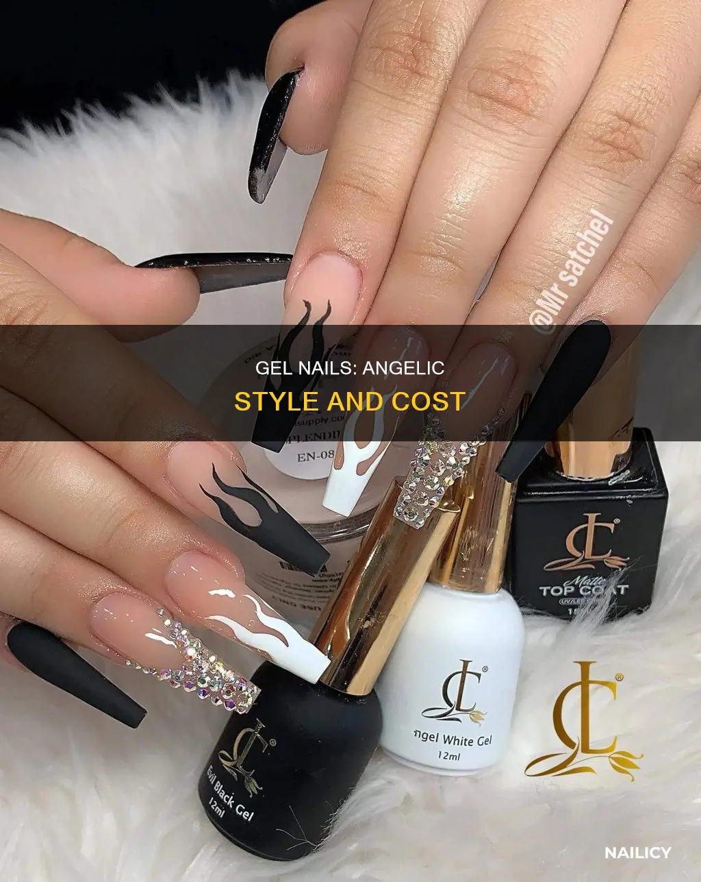 how much are gel nails at angel nails