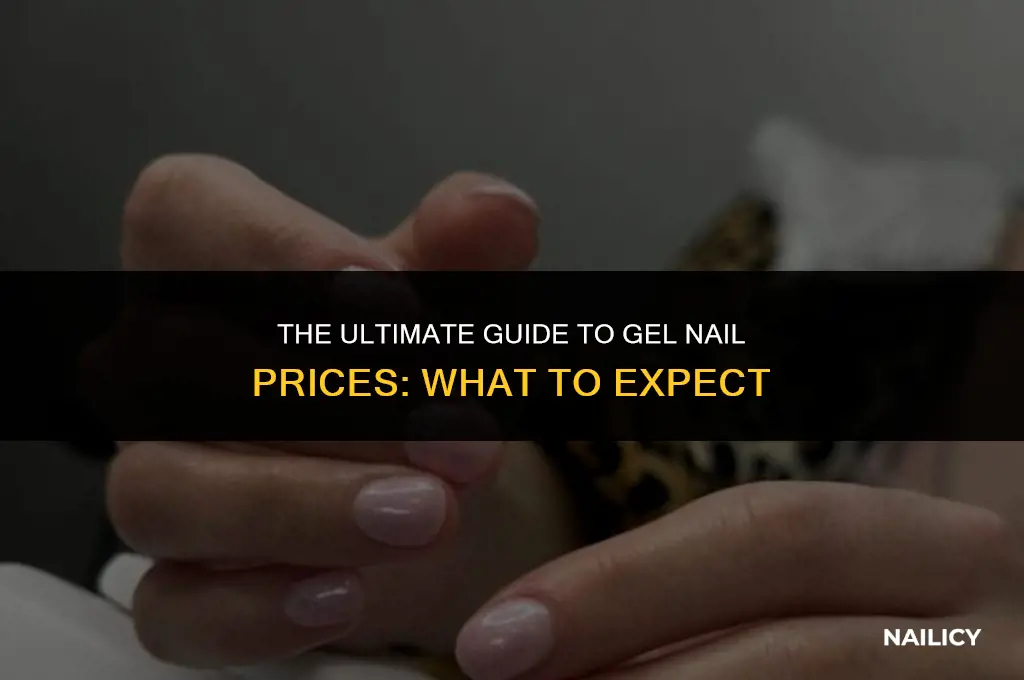 how much are gel nails to get done