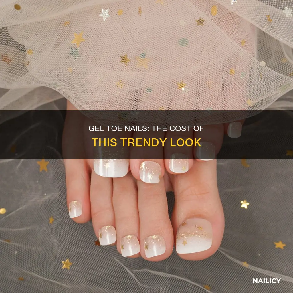 how much are gel toe nails