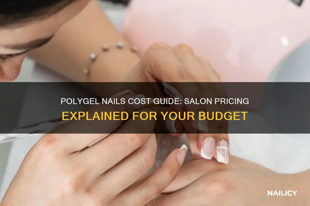 how much are polygel nails at nail salon