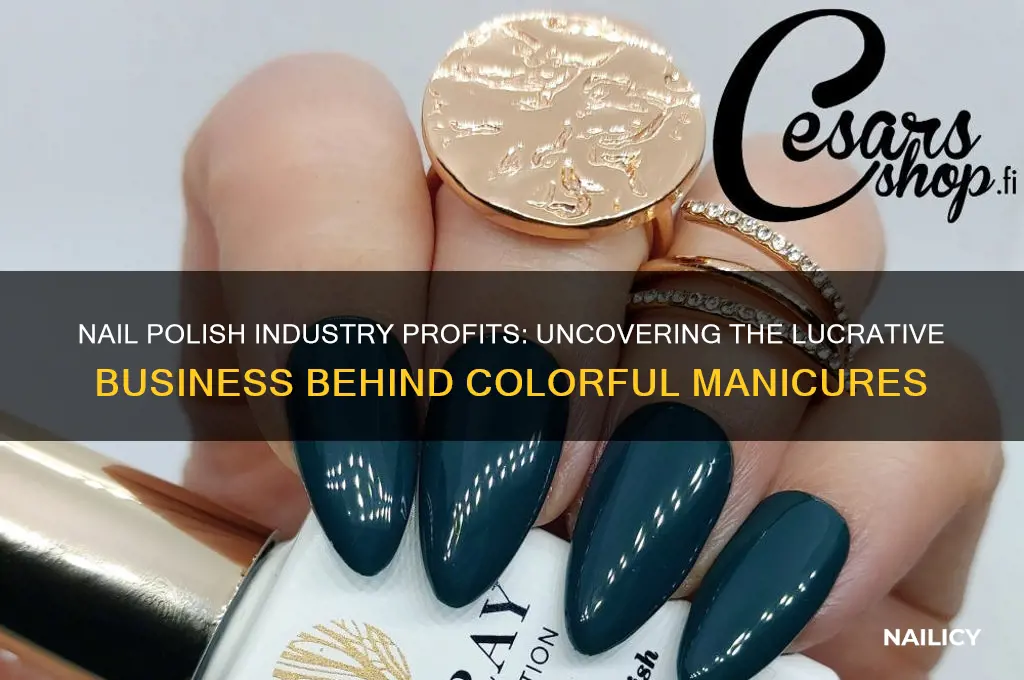 how much business do nail polishes do