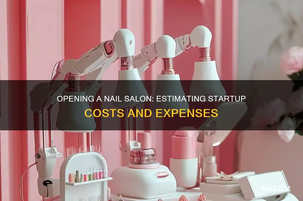 how much cost to open a nail salon
