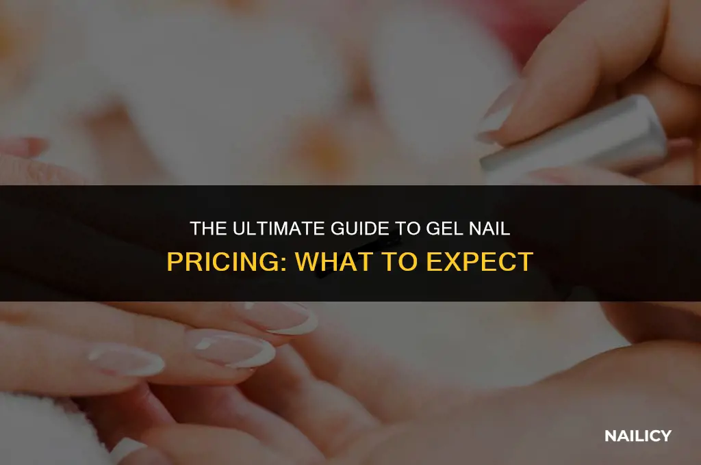 how much d oes it cost to get gel nails