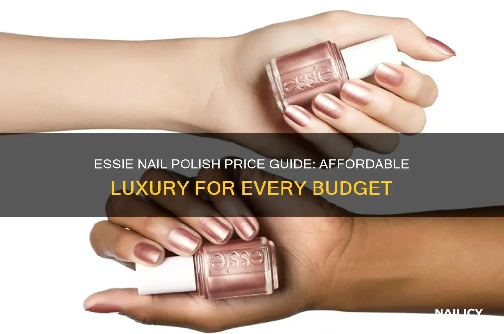 how much do essie nail polish cost
