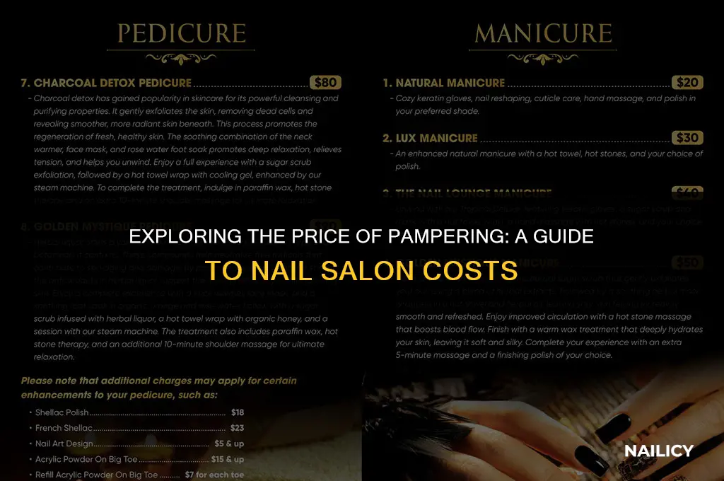 how much do getting your nails cost