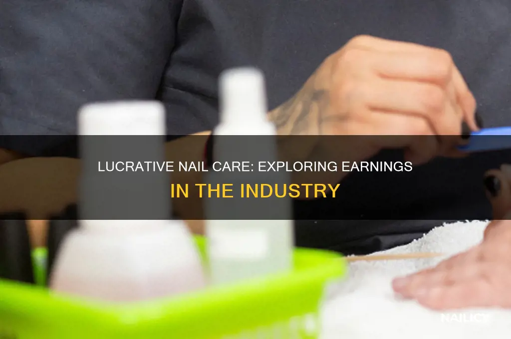 how much do nail people make