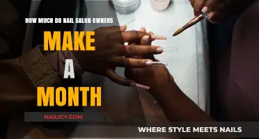 Nail Salon Owners: Monthly Earnings and Factors