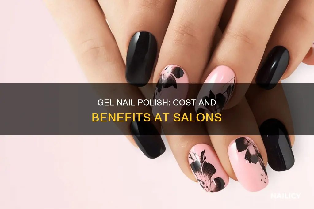 how much do nail salons charge for gel nail polish
