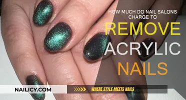 Charges for Removing Acrylic Nails at Salons