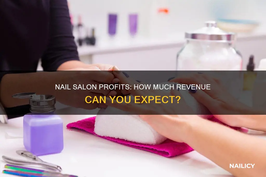 how much do nail salons make a year