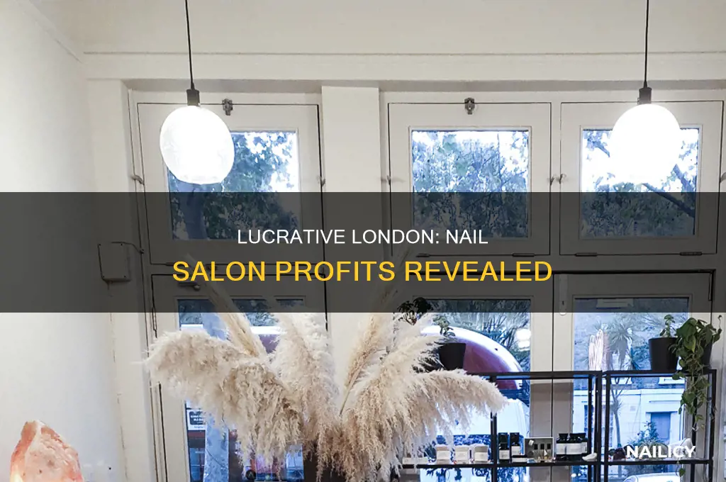 how much do nail salons make in london