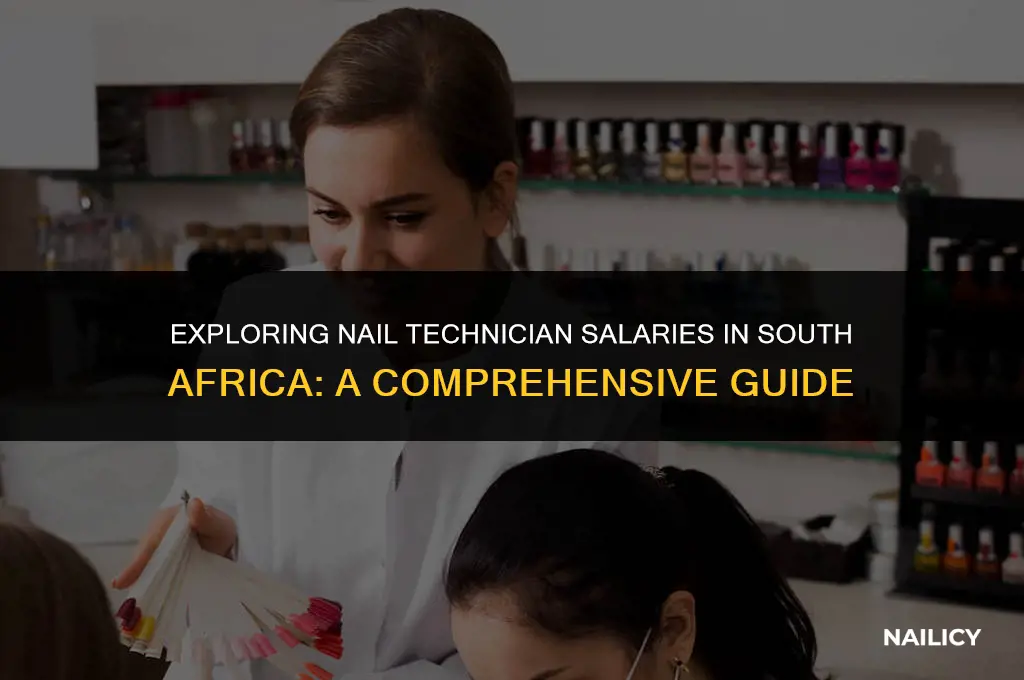 how much do nail technicians get paid in south africa