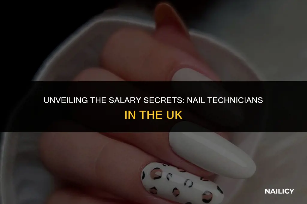 how much do nail technicians get paid uk
