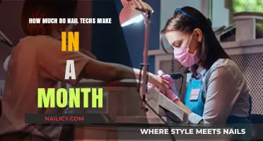 Lucrative Nail Tech Careers: Monthly Earnings Explored