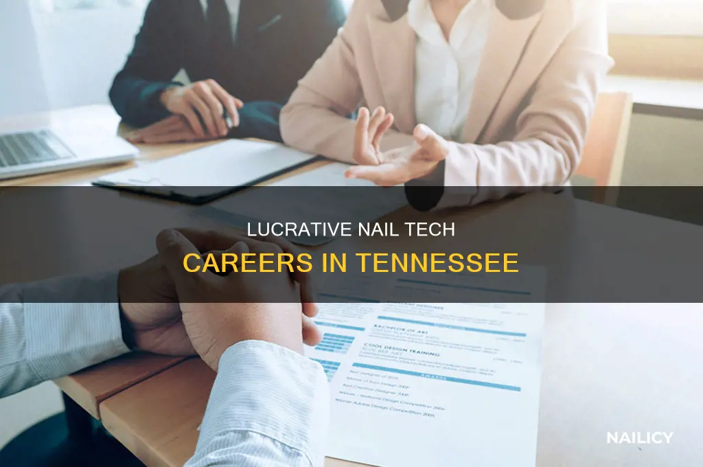 how much do nail techs make in tennessee