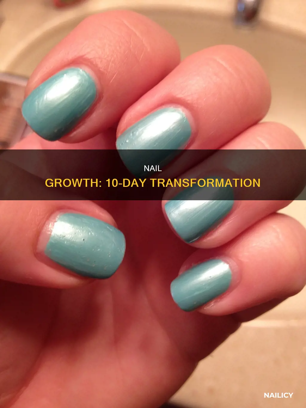 how much do nails grow in 10 days