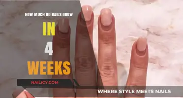 Nail Growth: Weekly Progress Over a Month