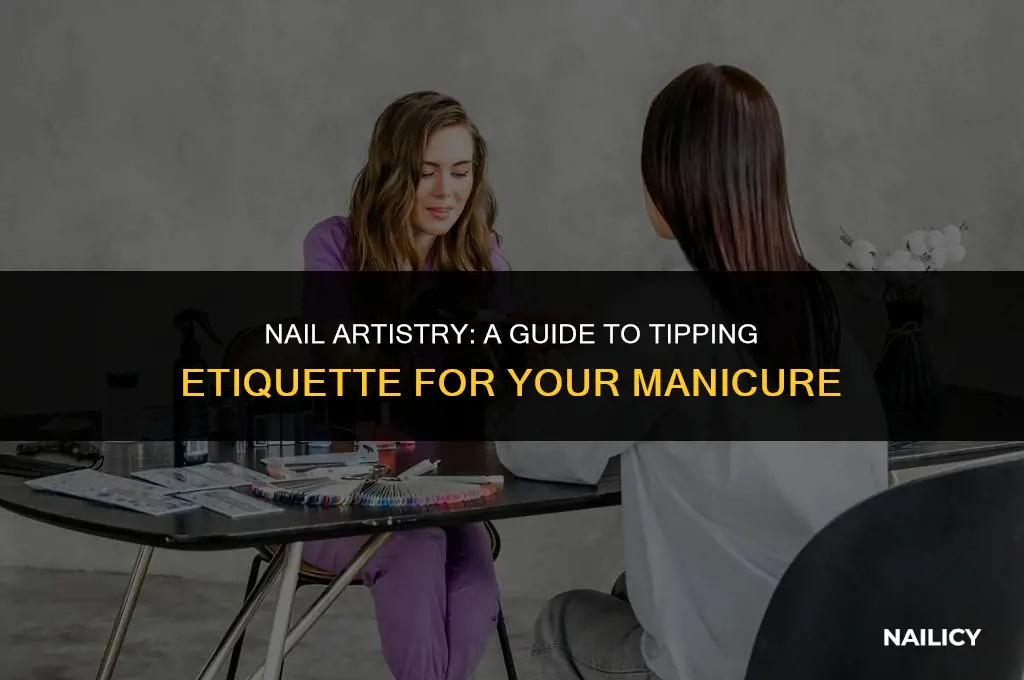 how much do you tip for getting your nails done