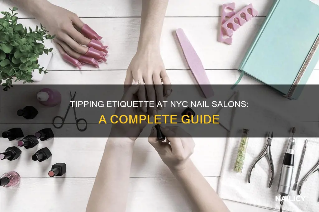 how much do you tip nail salon nyc