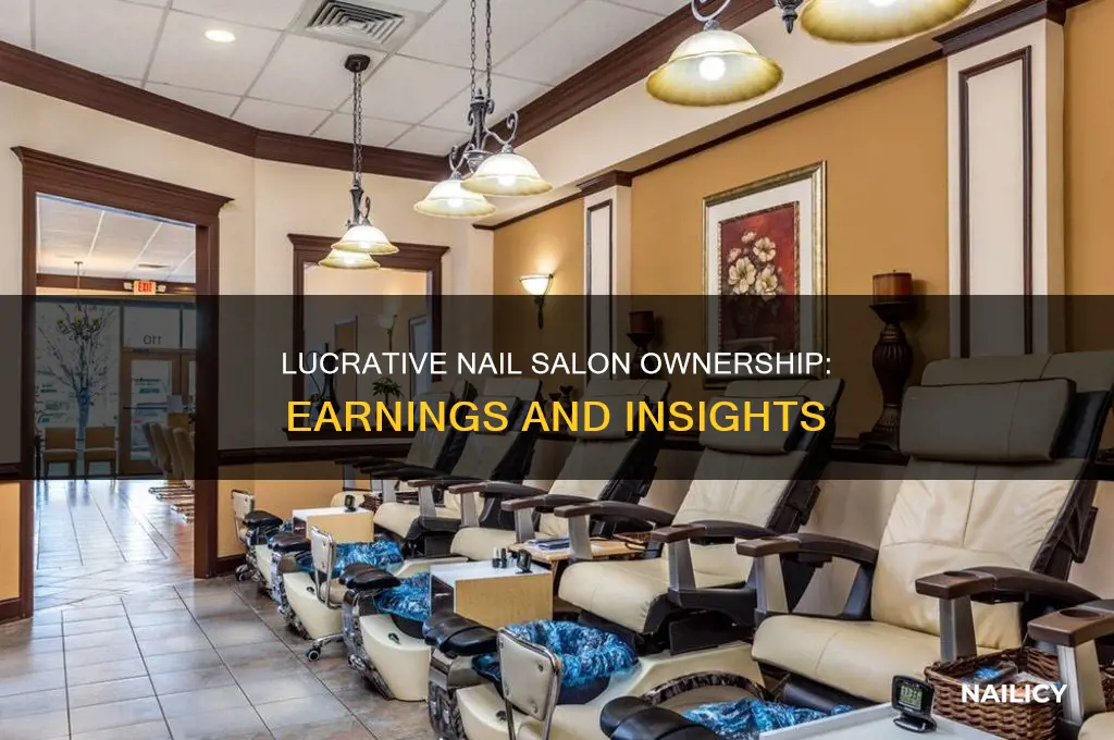 how much does a nail salom owner make