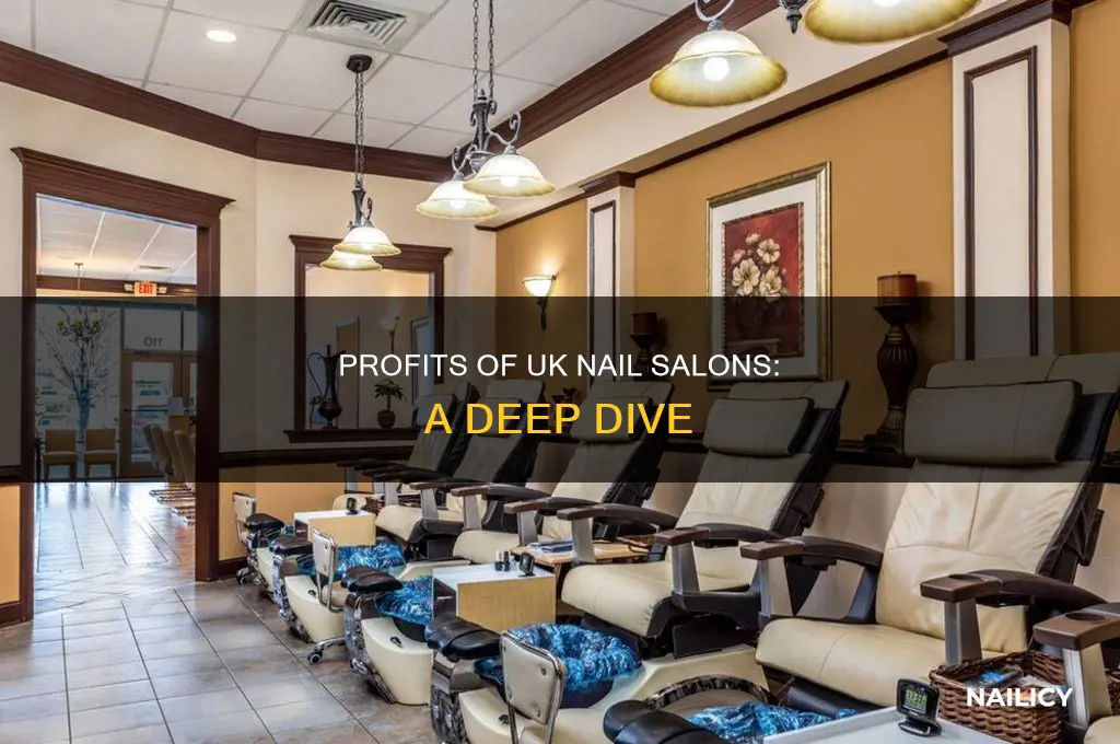 how much does a nail salon make uk