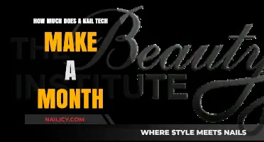 Lucrative Nail Tech Careers: Monthly Earnings Explored