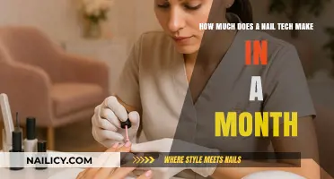 Lucrative Nail Tech Careers: Monthly Earnings Explored