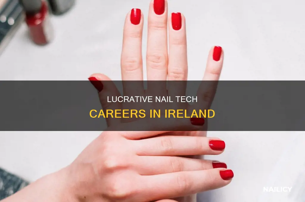 how much does a nail technician make in ireland