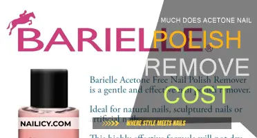 Acetone Nail Polish Remover: Cost and Benefits