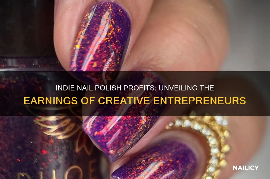 how much does an indie nail polish maker make