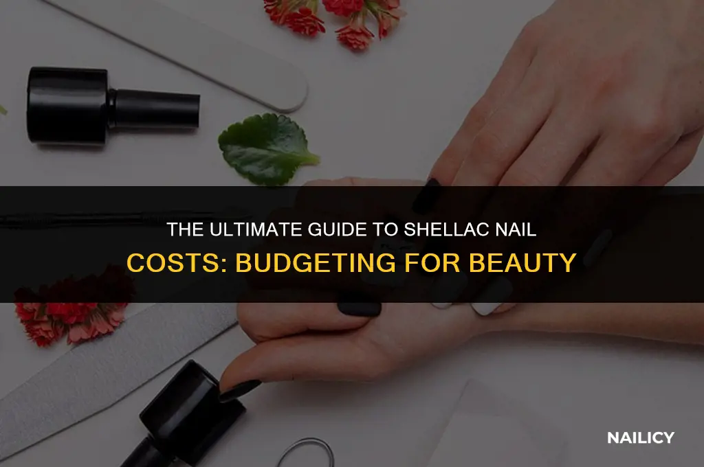 how much does getting your nails shellac cost