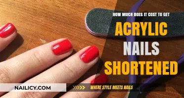 Acrylic Nail Shortening: A Cost Breakdown for Your Beauty Budget