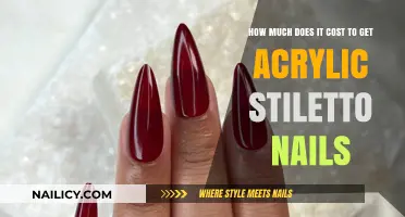 The Price of Elegance: Acrylic Stiletto Nails Cost Guide