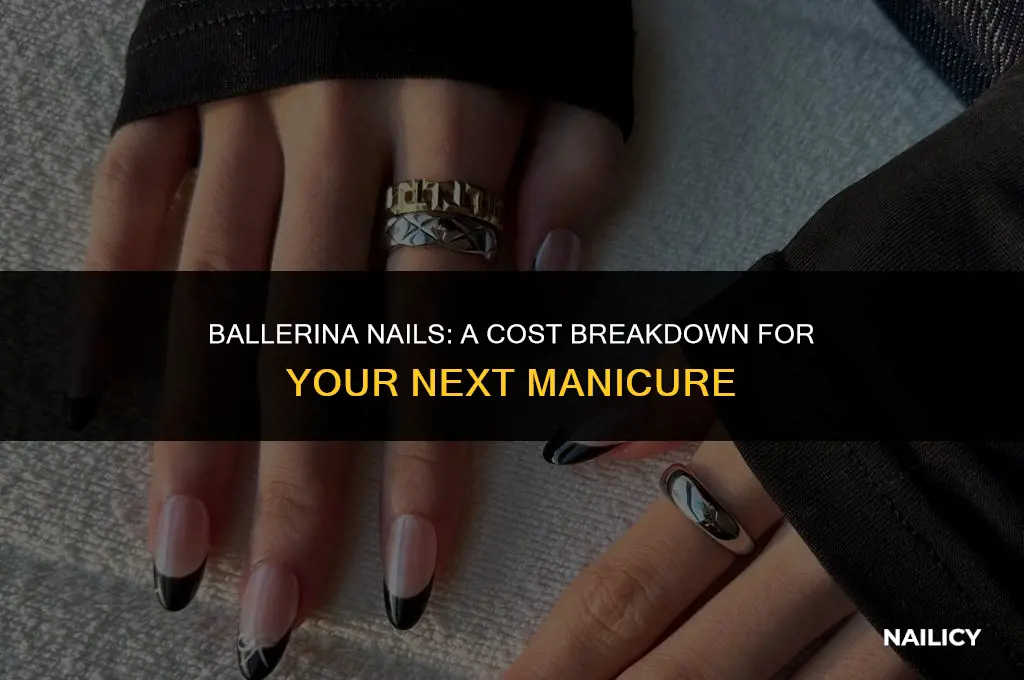 how much does it cost to get ballerina nails
