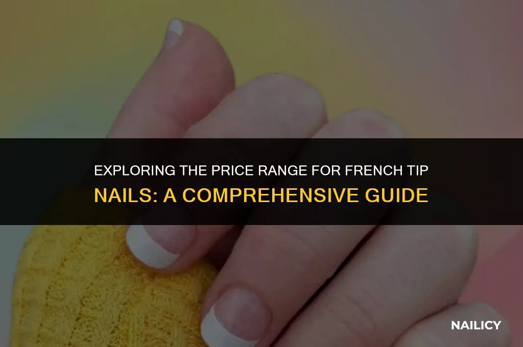 how much does it cost to get french tip nails
