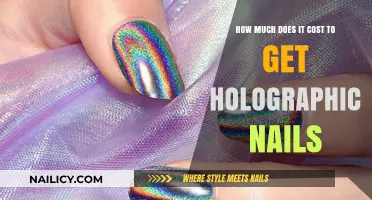 Shimmering Tips: The Price of Holographic Nail Art