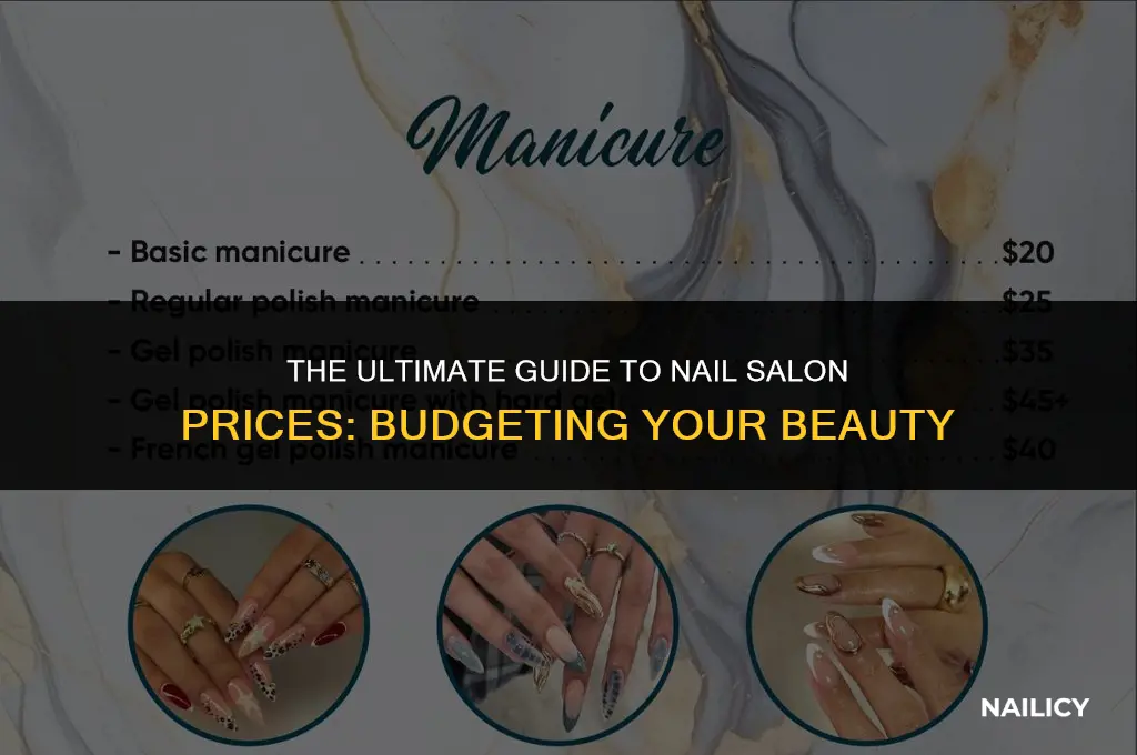 how much does it cost to get your nails cut
