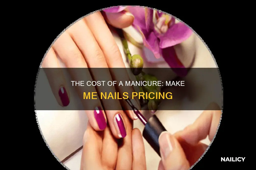 how much does make me nails cost