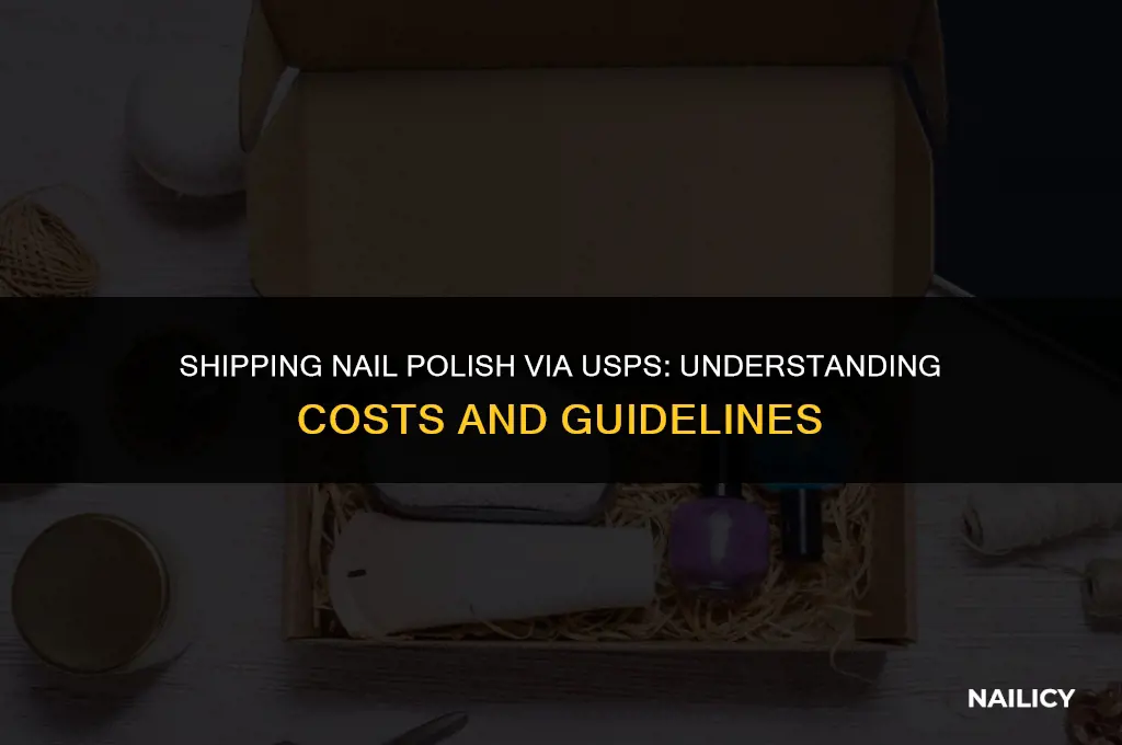 how much does nail polish cost to ship usps