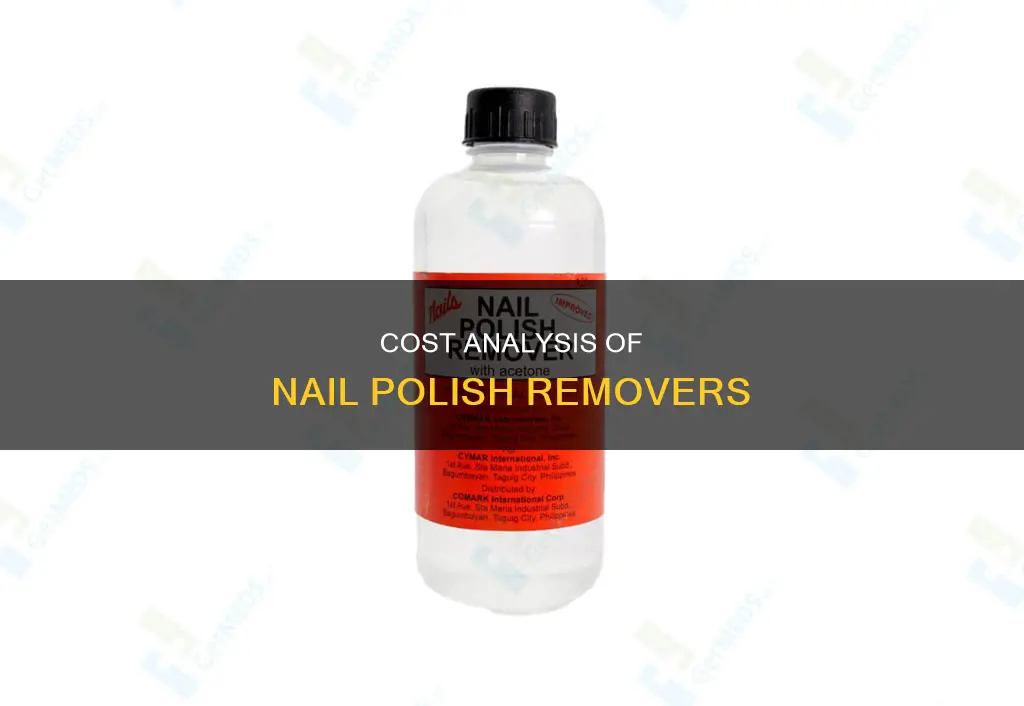 how much does nail polish remover cost