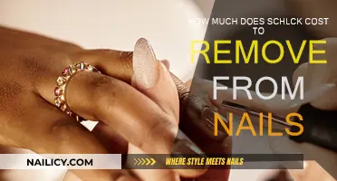 Schlck Removal Cost: How Much to Remove from Nails?
