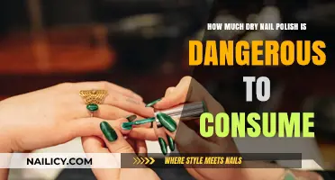Is Dry Nail Polish Toxic? Understanding Consumption Risks and Safety