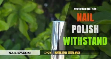 Nail Polish Heat Resistance: How Much Temperature Can It Handle?